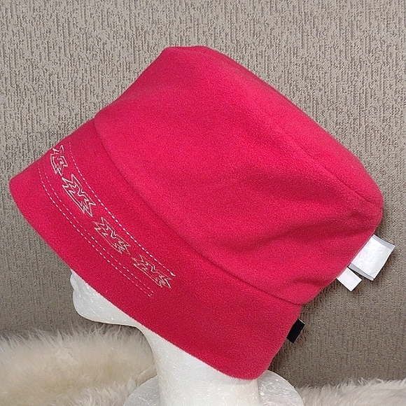 Bogner pink fleece bucket style hat - Picture 6 of 12